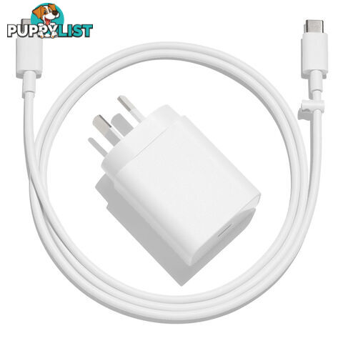 Google 18W USB-C Fast Charging Power Adapter - White