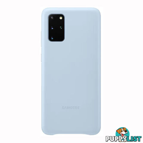 Samsung Galaxy S20+ Plus Leather Cover - Blue - EF-VG985LLEGEU - Blue - 8806090227332