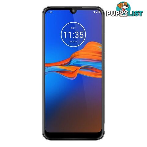 Motorola Moto E6 Plus (Dual Sim 4G/4G, 32GB/2GB) - Polished Graphite - PAG90052AU - Grey - MOTE6PMTAL