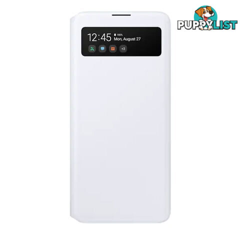 Samsung Galaxy A51 S View Wallet Cover - White