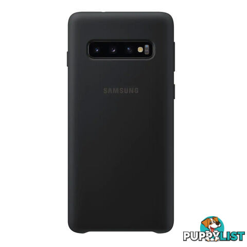 Samsung Galaxy S10 Silicone Cover - Black - EF-PG973TBEGWW - Black - 8801643640279