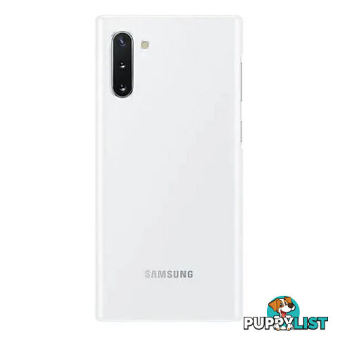 Samsung Galaxy Note 10 LED Back Cover - White