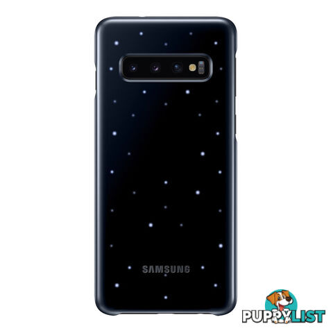 Samsung Galaxy S10 LED Back Cover - Black