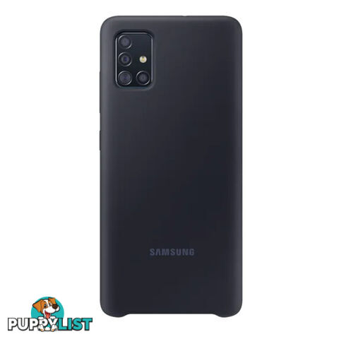 Samsung Galaxy A51 Silicone Cover - Black