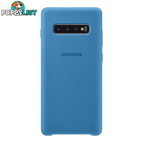 Samsung Galaxy S10+ Plus Silicone Cover - Blue