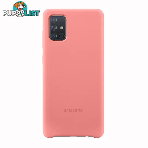 Samsung Galaxy A71 Silicone Cover - Pink MPN: EF-PA715TPEGWW