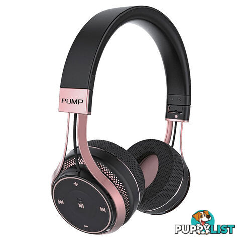 Blueant Pump Soul Bluetooth Wireless on Ear Stereo Headset - Rose Gold - PUMP-SOUL-BR - Rose Gold - 878049003395