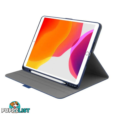 Cygnett Tekview Slimline Case w/ Apple Pencil Holder for iPad 10.2\ - CY3063TEKVI - Blue - 848116024998