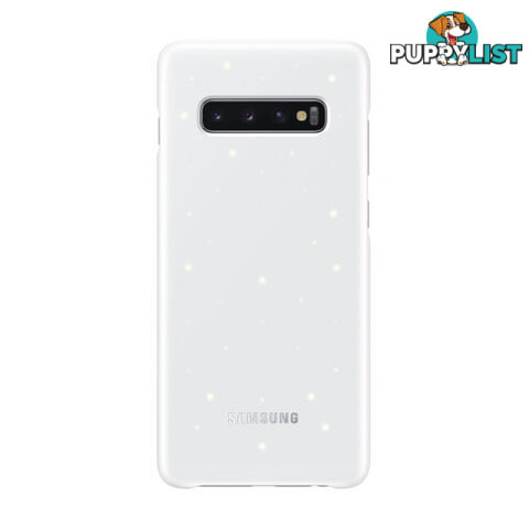 Samsung Galaxy S10+ Plus LED Back Cover - White