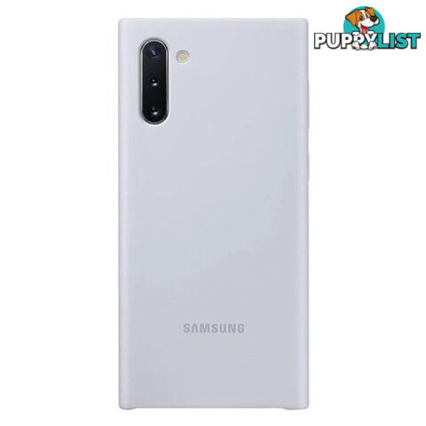 Samsung Galaxy Note 10 Silicone Cover - Silver