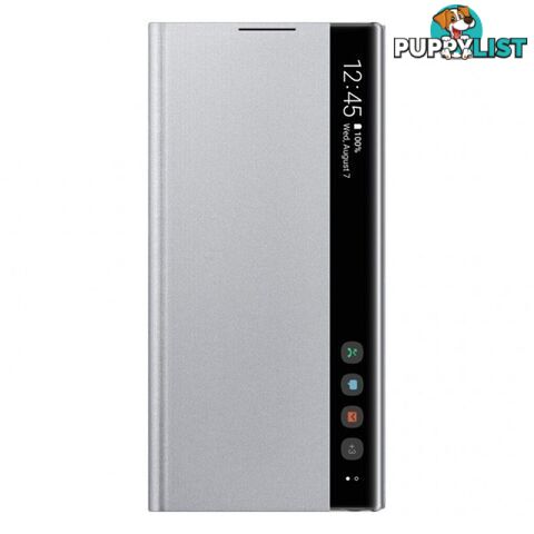 Samsung Galaxy Note 10 Clear View Cover - Silver