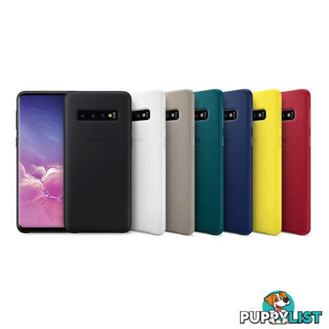 Samsung Galaxy S10 Leather Back Cover MPN: EF-VG973