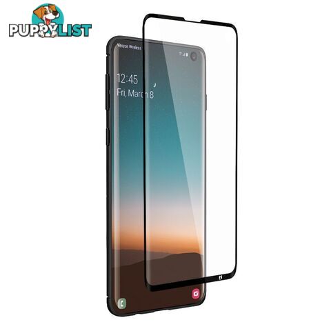 EFM Impact Flex Screen Armour For Samsung Galaxy S10 - Clear/Black Frame