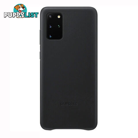 Samsung Galaxy S20+ Plus Leather Cover - Black - EF-VG985LBEGEU - Black - 8806090227349