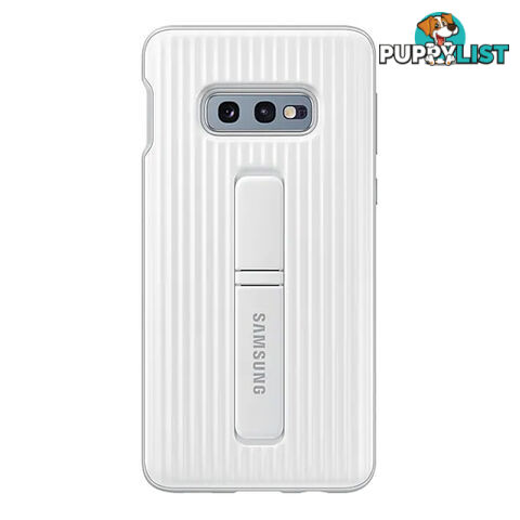 Samsung Galaxy S10e Protective Standing Cover - White