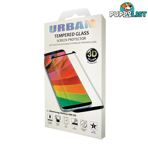 Urban Glass Screen Protector For Samsung A90 5G - GLASSA905G - Clear - 9017236607331