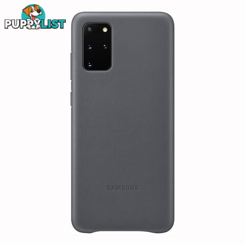 Samsung Galaxy S20+ Plus Leather Cover - Grey - EF-VG985LJEGEU - Grey - 8806090283932