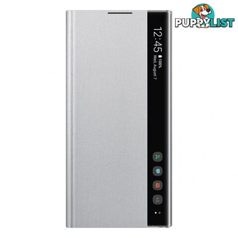 Samsung Galaxy Note 10+ Plus Clear View Cover - Silver