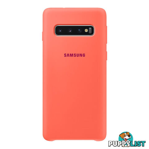 Samsung Galaxy S10 Silicone Cover - Berry Pink