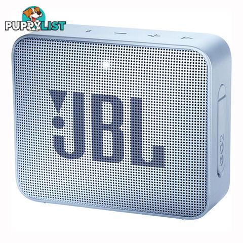 JBL GO 2 Portable Mini Bluetooth Speaker - Cyan - JBLGO2CYAN - Cyan - 6925281938542