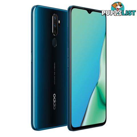 Oppo A9 2020 (Dual Sim 4G/4G, 128GB/4GB,) - Marine Green - CPH1941 - Green - OPPOA92020GRN