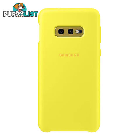 Samsung Galaxy S10e Silicone Cover - Yellow