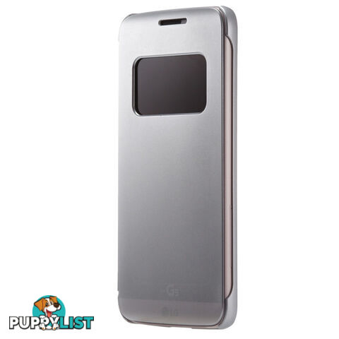 VOIA CleanUp Folio Case for LG G5 - Silver