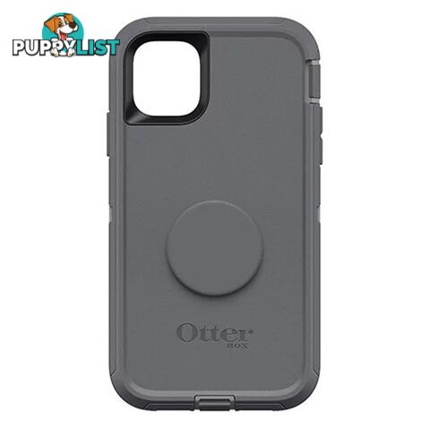 Otterbox Otter + Pop Defender Case for Apple iPhone 11 - Howler Grey - 77-62514 - Grey - 660543512356