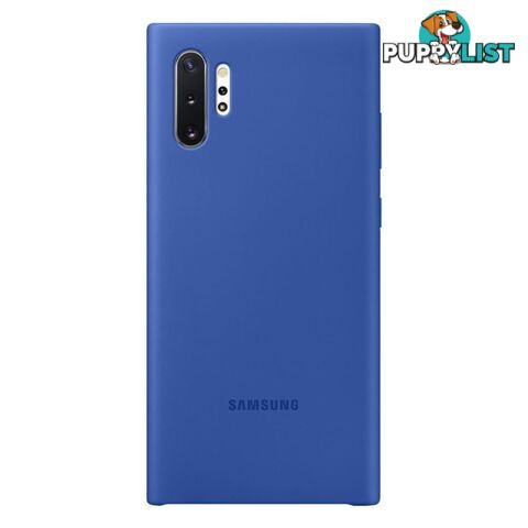 Samsung Galaxy Note 10+ Plus Silicone Cover - Blue