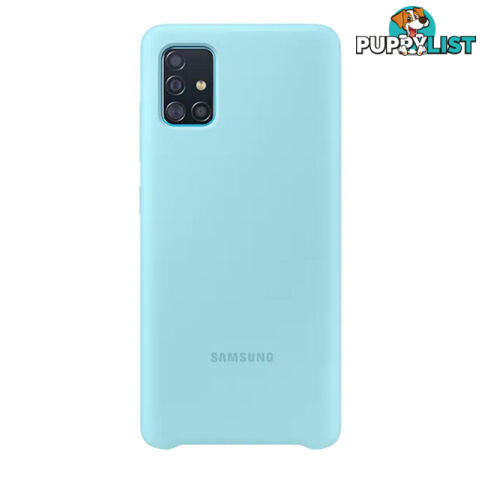 Samsung Galaxy A51 Silicone Cover - Blue