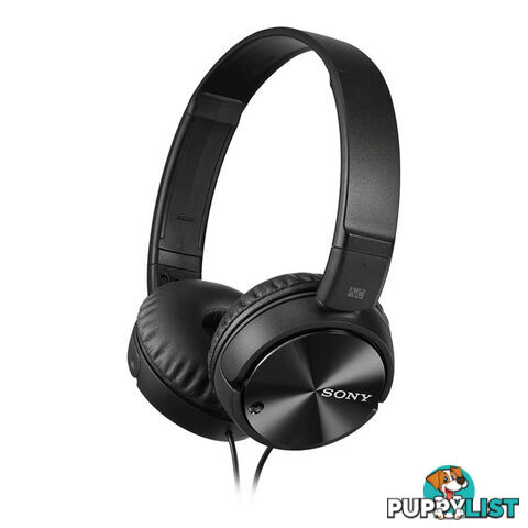 Sony MDR-ZX110NC Noise Canceling Headphones - Black - MDRZX110NC/M - Black - 4905524977134