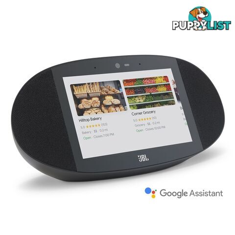 JBL Link View Screen Speaker with Google Assistant - Black - JBLLINKVIEWBLKAS - Black - 6925281946707