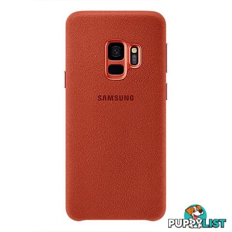 Samsung Galaxy S9 Alcantara Cover - Red