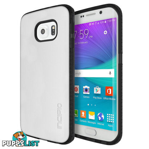 Incipio Octane Co-Molded Impact Absorbing Case For Galaxy S6 edge - Frost Black