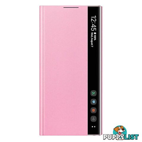 Samsung Galaxy Note 10 Clear View Cover - Pink