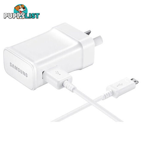 Samsung Micro USB AFC 15W Charge Travel Charger White (OEM Pack)