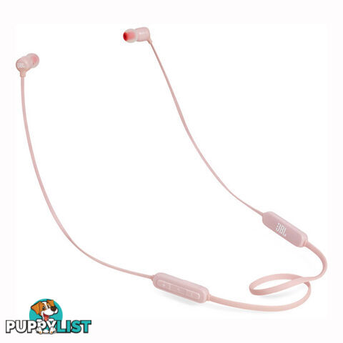 JBL Tune 110BT Wireless In-Ear Headphones with Remote Control - Pink - JBLT110BTPIK - Pink - 6925281928093