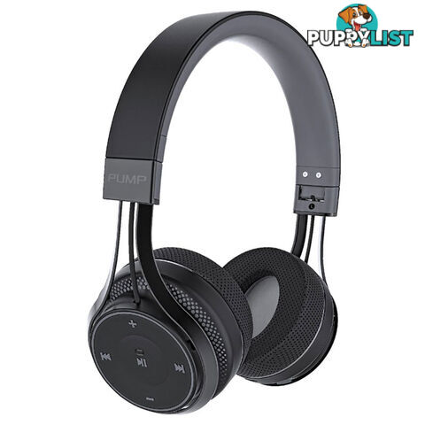 Blueant Pump Soul Bluetooth Wireless on Ear Stereo Headset - Black - PUMP-SOUL-BK - Black - 878049003241