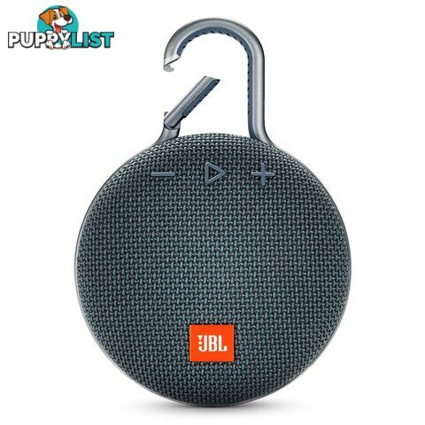 JBL Clip 3 Portable Bluetooth Speaker With Carabiner - Blue - JBLCLIP3BLU - Blue - 6925281933035