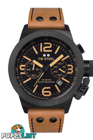 TW Steel Canteen Leather Unisex Watch CS44 - 8718836362026