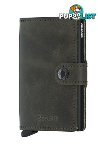 Secrid Miniwallet Vintage Olive-Black Wallet SC5946