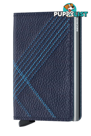 Secrid Slimwallet Stitch Linea Navy Wallet SC6783