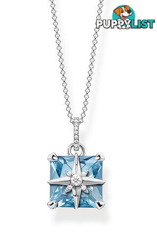 Thomas Sabo Necklace Blue Stone With Star TKE1953AQ - 4051245475593