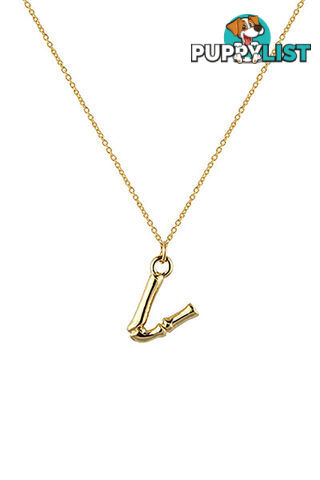 Zahar Letter V Necklace ZN0010V