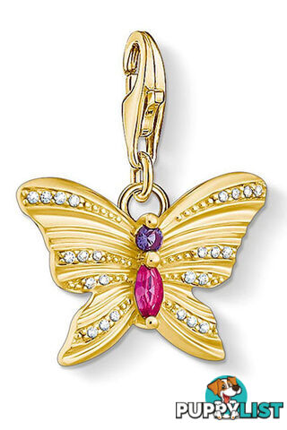 Thomas Sabo Charm Pendant Butterfly Gold CC1830 - 4051245477344