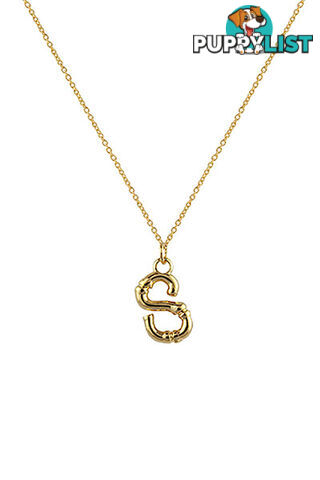 Zahar Letter S Necklace ZN0010S