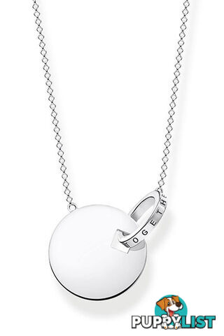 Thomas Sabo Necklace Together Coin With Silver-coloured Ring TKE1947 - 4051245475579