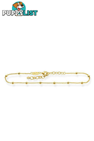 Thomas Sabo Ankle Chain Dots Gold TAK0002Y - 4051245474022