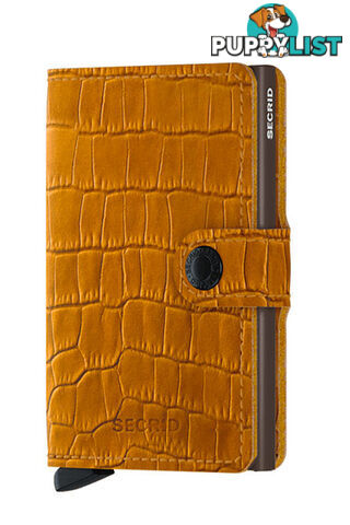 Secrid Miniwallet Cleo Ochre-Brown Wallet SC8244