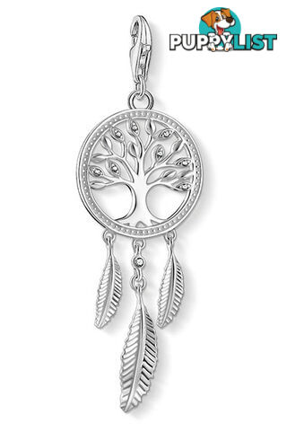 Thomas Sabo Charm Pendant Dreamcatcher Tree Of Love Silver CC1845 - 4051245477498